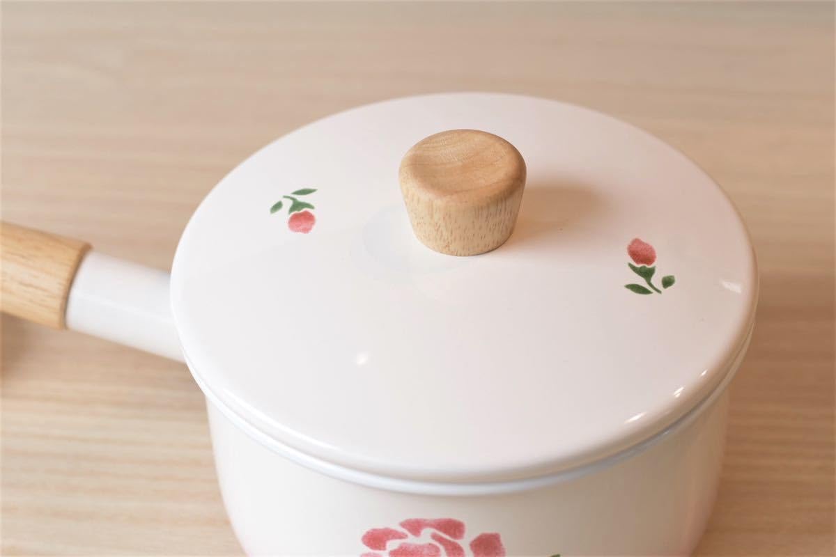 マニーローズ ホーロー 16cm スープパン　片手鍋　新品 Amazon.co.jp: マニーローズ ホーロー 16cm スープパン 片手鍋 調理